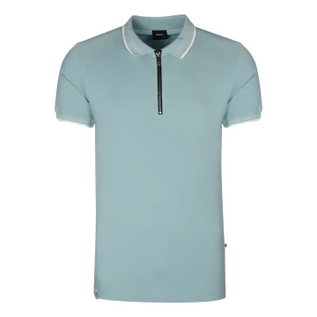 پولوشرت آستین کوتاه مردانه باینت مدل 821-1 رنگ سبزآبی روشن